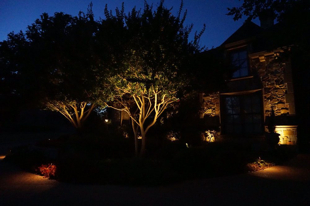 Highland Park Outdoor Lighting Dallas Landscape Frisco Landscape Lighting Exterior And Tree