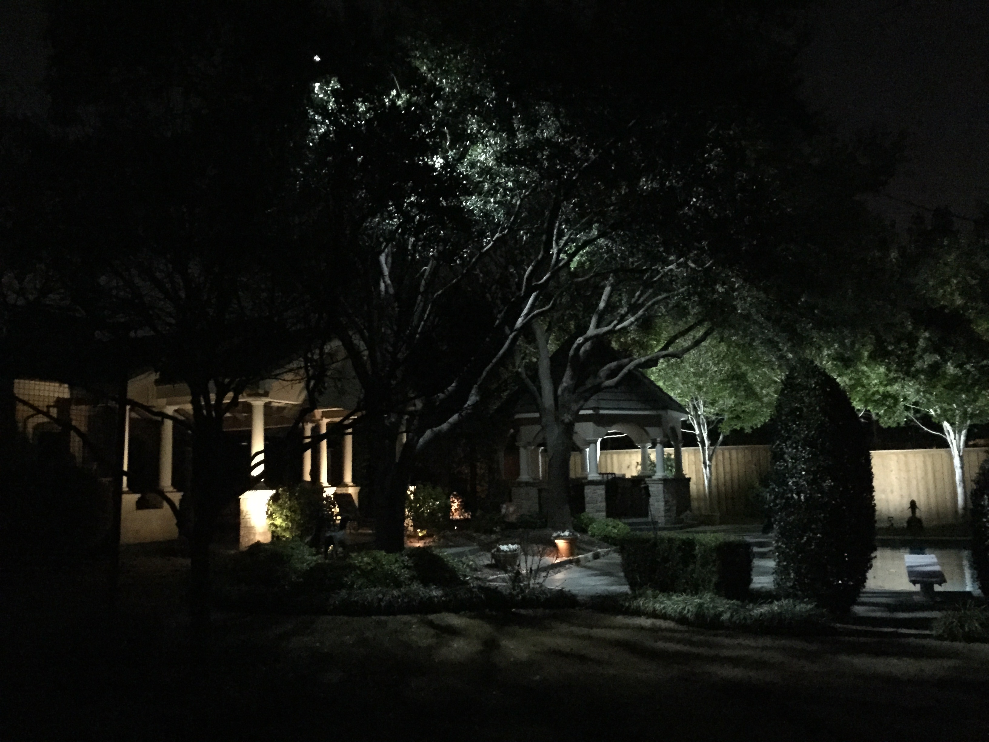 Highland Park Outdoor Lighting Dallas Landscape Highland Park Outdoor Lighting Installed By Dallas Landscape