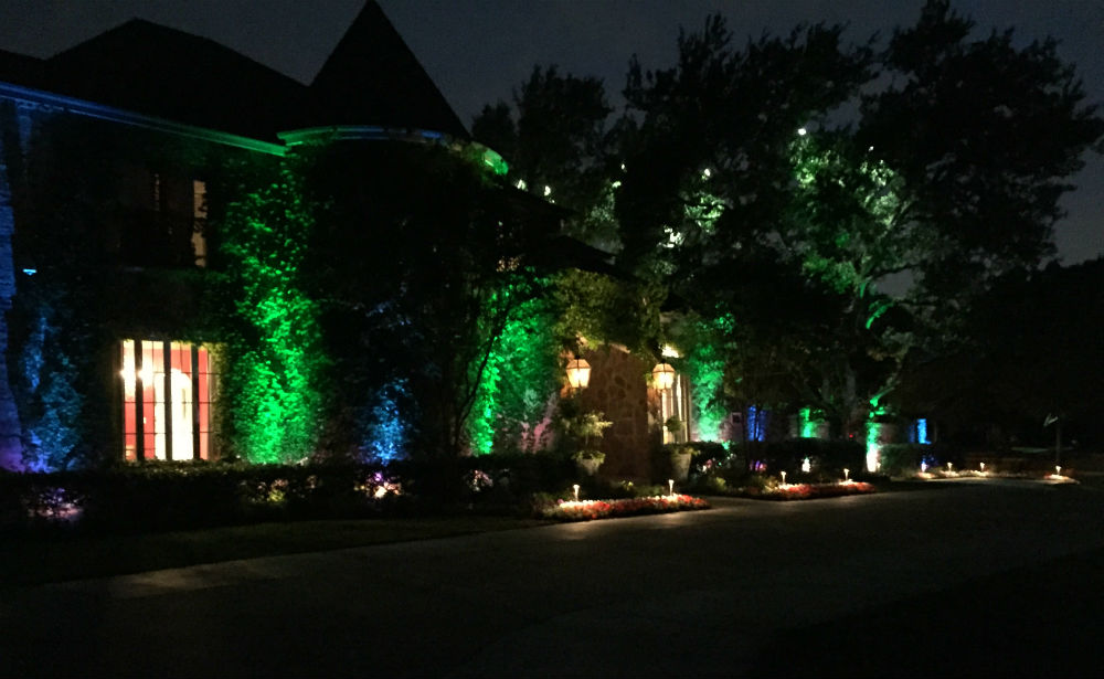 Highland Park Outdoor Lighting Dallas Landscape Lighting
