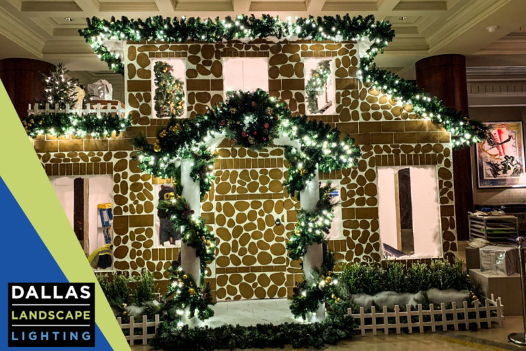 Christmas Light Installation in Dallas Dallas Landscape Lighting