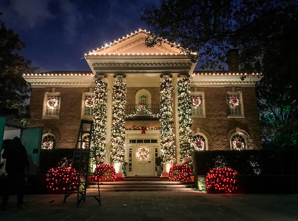 Christmas Light Installation - Dallas Landscape Lighting