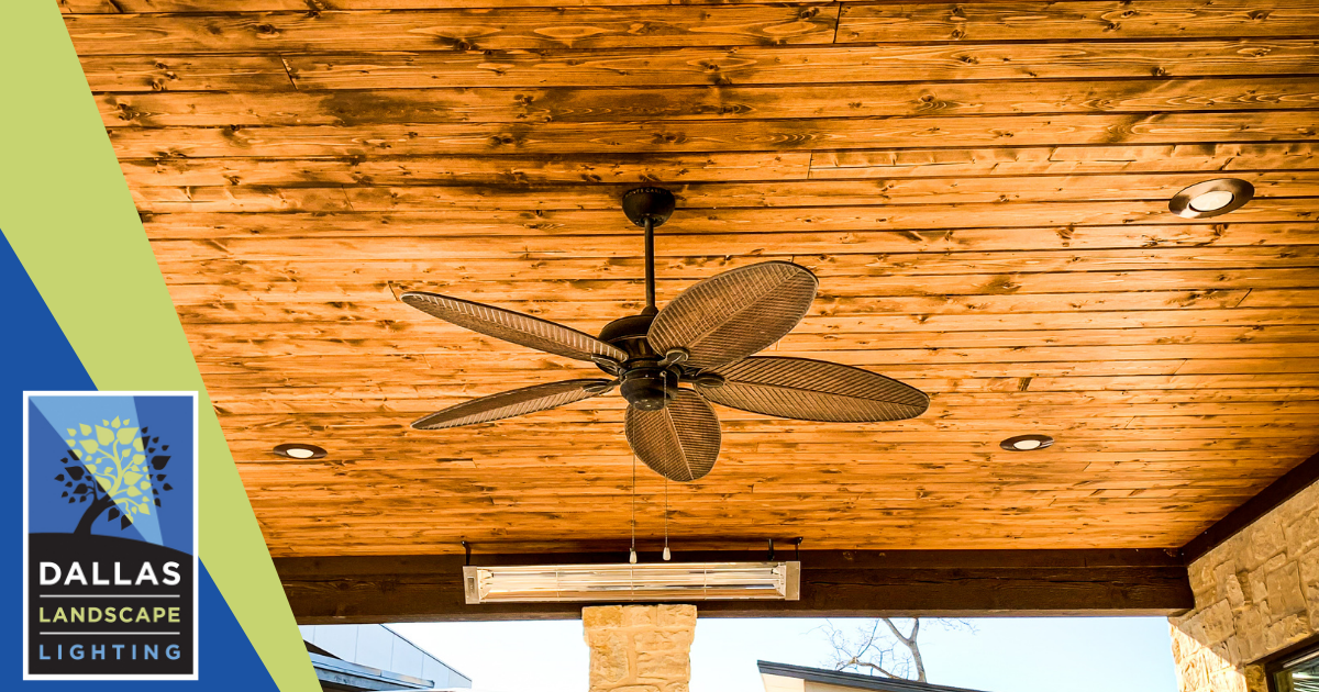 Outdoor Fan Installation In Dallas