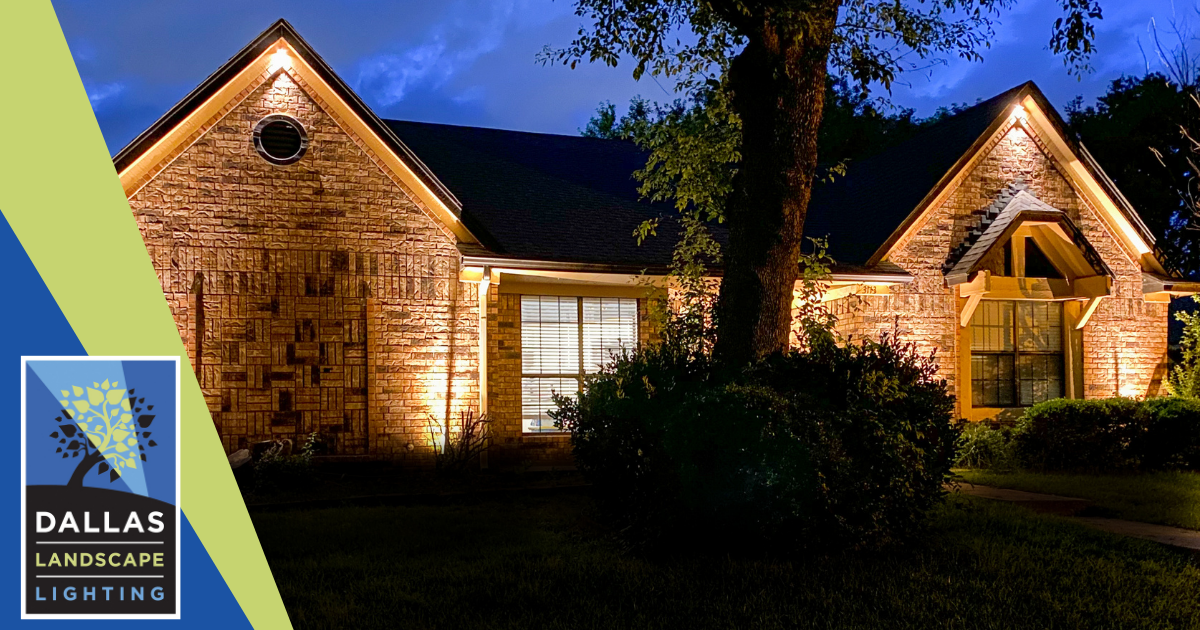 Highland Park LED Light Installation - Dallas Landscape Lighting