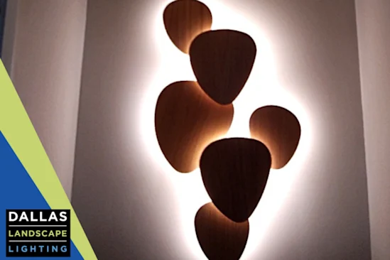 Indoor Lighting Installation with Dallas Landscape Lighting