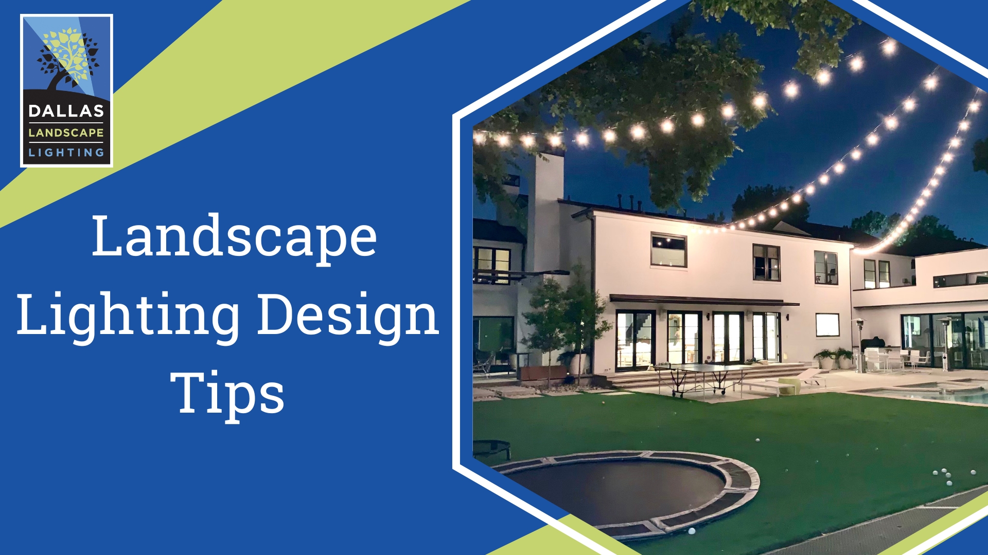 Landscape Lighting Design Tips