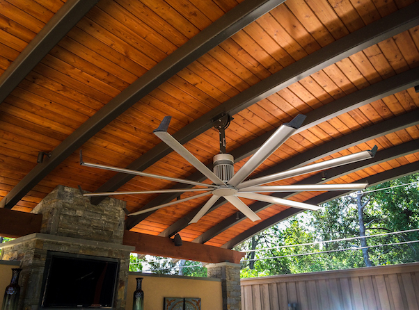 Outdoor Fan Installation in Dallas, TX