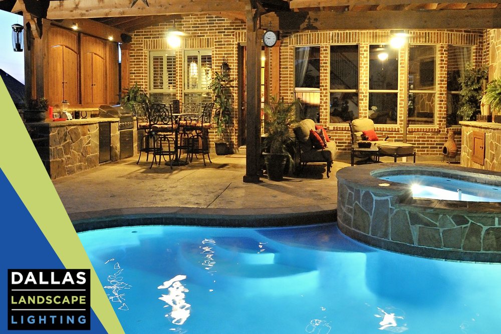 Pool Lighting Installation - Dallas Landscape Lighting (2)