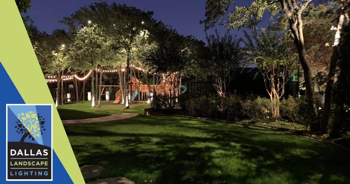 Richardson Moon Light Installation - Dallas Landscape Lighting